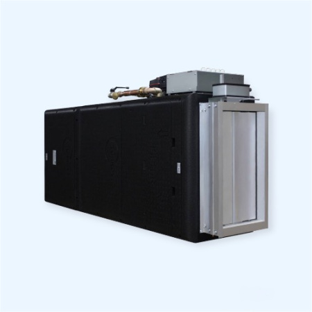 I-vent-2000 W3R Turkov Приточная установка с высокой фильтрацией воздуха с водяным нагревателем оснащена заслонкой, смесительным узлом и автоматикой