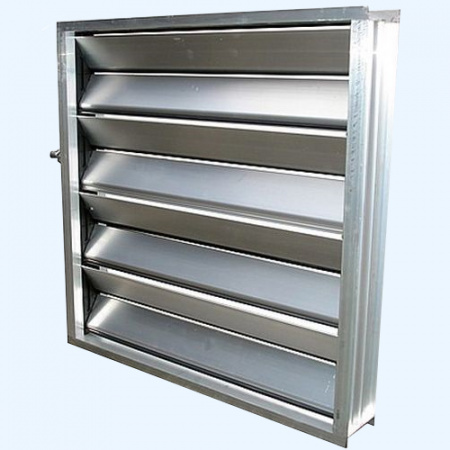 4C 450х450 Airone алюминиевый клапан для регулирования расхода воздуха для алюминиевого диффузора 4VA 595х595