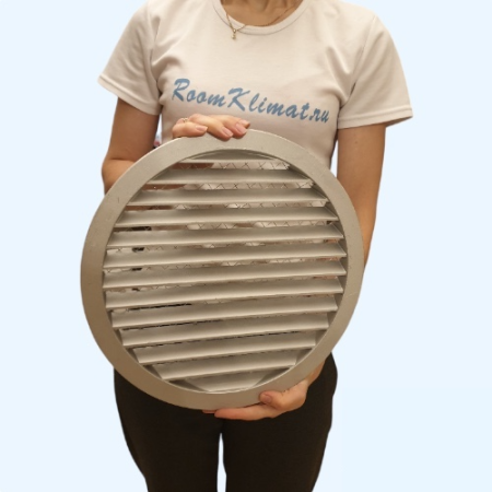 PGC 315 Shuft круглая наружная алюминиевая решетка