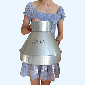 Редуктор (переход) оцинкованный 150/315 Ц