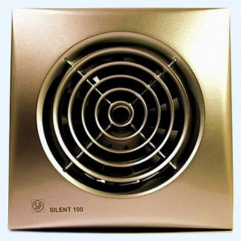 SILENT-100 CZ CHAMPAGNE Soler&Palau Накладной бытовой вентилятор SILENT-100 CZ CHAMPAGNE Soler&Palau Накладной бытовой вентилятор