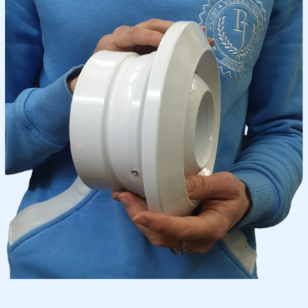 JETA 125 Shuft алюминиевый декоративный струйно-сопловый диффузор