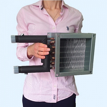 WHC 150*150-2 Shuft водяной нагреватель для квадратных и круглых каналов