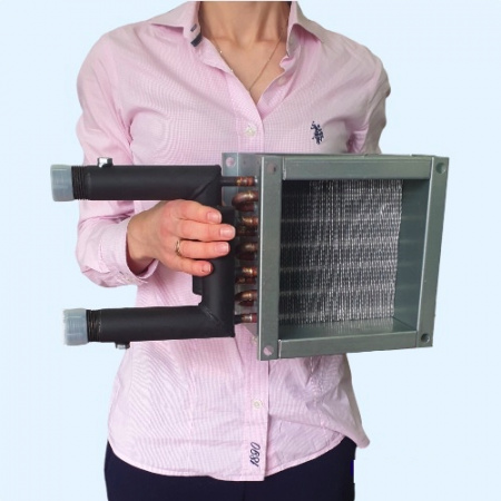 WHC 150*150-2 Shuft водяной нагреватель для квадратных и круглых каналов