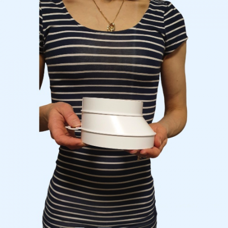 1012,5РЭП ERA Редуктор РЭП D125 эксцентриковый D100 пластик