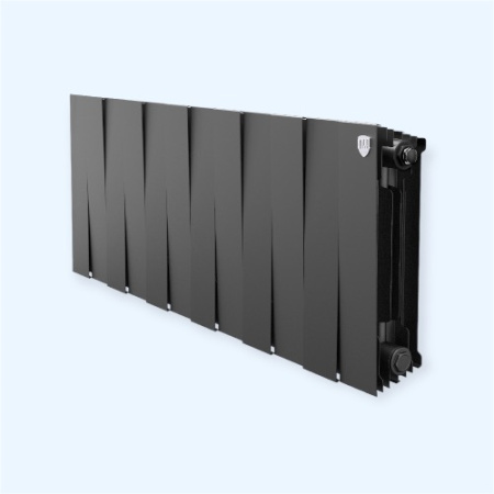 PianoForte 300 /Noir Sable - 12 секций Royal Thermo Радиатор биметаллический