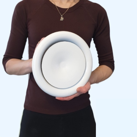 DVS-P (DVS-U) 160 Airone Диффузор-анемостат металлический приточный