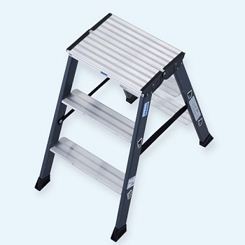 Krause Monto SePro D 2×3 (125804) Двухсторонняя лестница стремянка с анодированным покрытием Krause Monto SePro D 2×3 (125804) Двухсторонняя лестница стремянка с анодированным покрытием