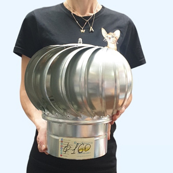 ТД-160ц Турбодефлектор оцинкованная сталь