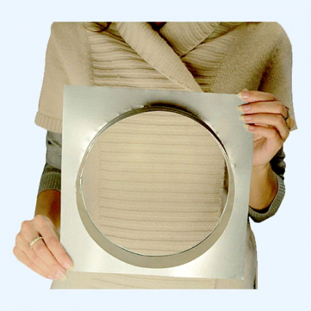 Фланец (площадка) оцинкованный 200 Ц