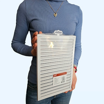 2030RZN ERA Решетка вентиляционная RZN сетка разъемная 200х300 пластик