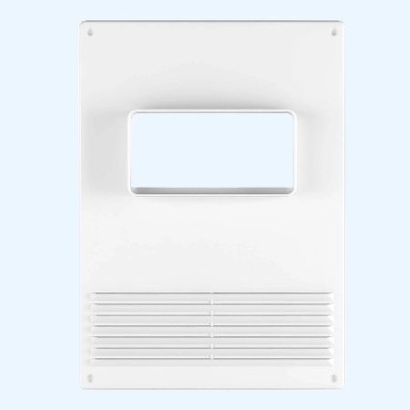 511ПТГР ERA Площадка торцевая ПТГР фланец 110х55 горизонтальная решетка 180х250 пластик