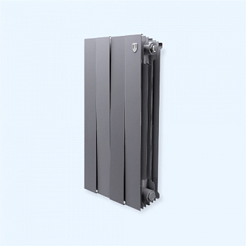 Радиатор Royal Thermo PianoForte 500 new/Silver Satin - 4 секц. Радиатор Royal Thermo PianoForte 500 new/Silver Satin - 4 секц.