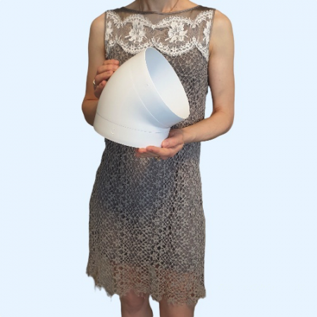 16ККП ERA Колено ККП D160 45° пластик