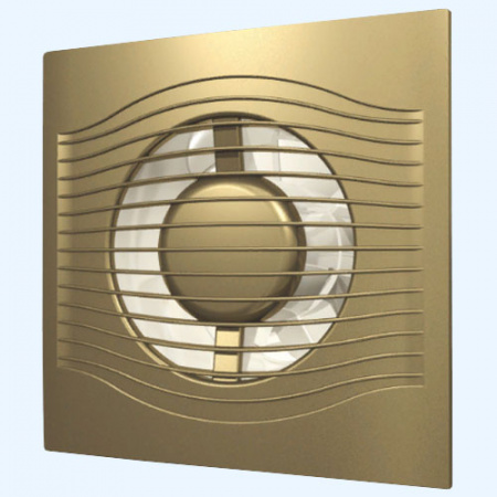 SLIM 4C Champagne DICITI Вентилятор накладной D100 обр.клапан