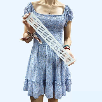 60х400 белая Благовест Вентиляционная решетка