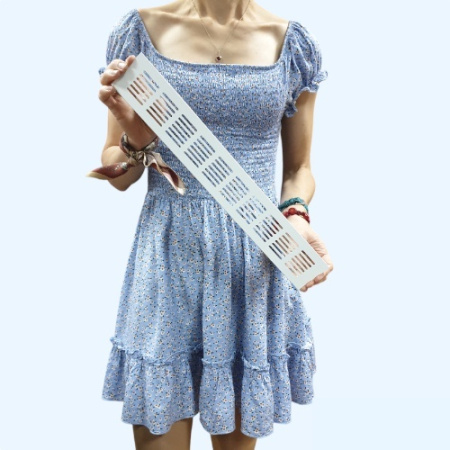 60х400 белая Благовест Вентиляционная решетка