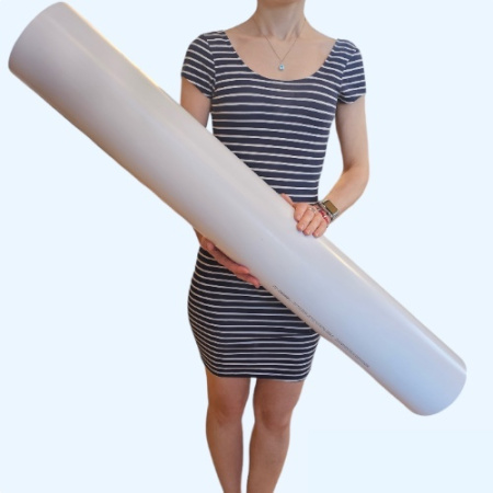 15ВП1 ERA Воздуховод ВП D150 L1м пластик