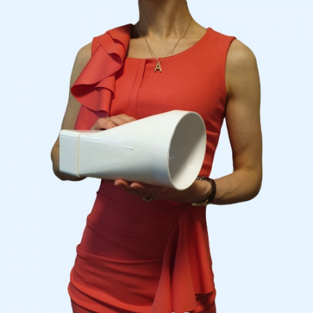 612СП10КП ERA Переходник СПКП D100 эксцентриковый 60х120 пластик