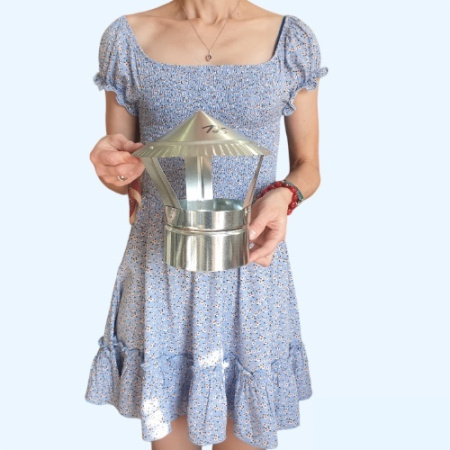 Зонт оцинкованный 125 Ц