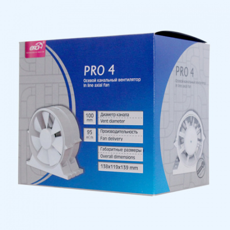 PRO 4 DICITI Вентилятор канальный D100 осевой