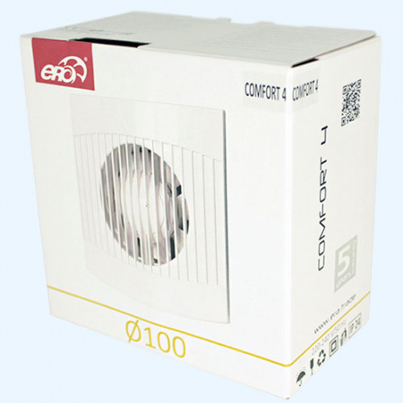 COMFORT 4C ЭРА (ERA) Вентилятор накладной D100 обр.клапан