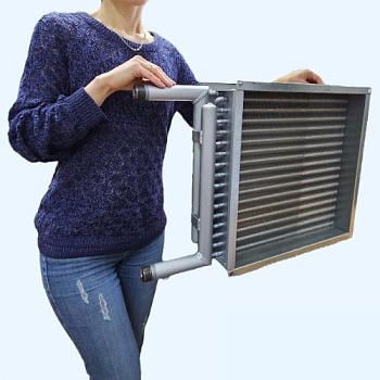 WHC 400*400-2 Shuft водяной нагреватель для квадратных и круглых каналов