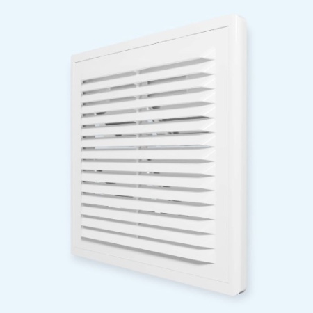 R1515BV ERA Решетка вентиляционная RBV обр.клапан разъемная 150х150 пластик