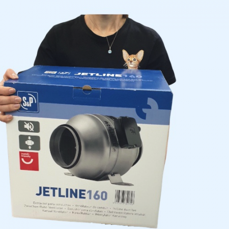 Jetline 160 Soler&Palau канальный вентилятор