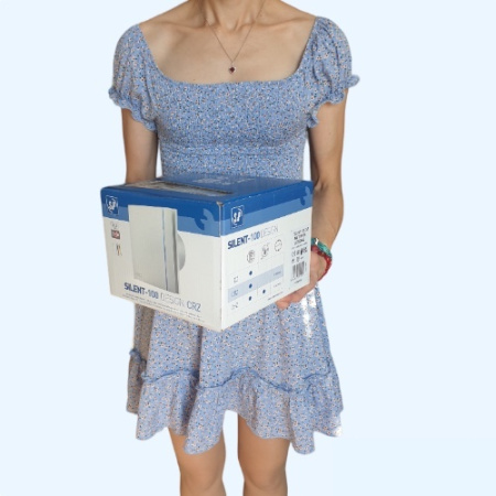 SILENT-100 CRZ MATT WHITE DESIGN 4C Soler&Palau Накладной бытовой вентилятор