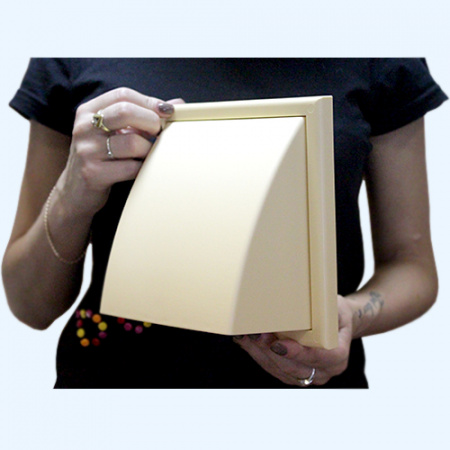 Vents МВ 122 ВК бежевая Решетка колпак с клапаном