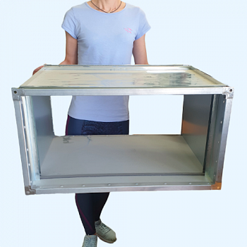 ZFS 600*300 ZILON карманный фильтр-бокс (корпус) для прямоугольного канала