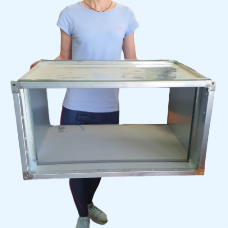 ZFS 600*300 ZILON карманный фильтр-бокс (корпус) для прямоугольного канала