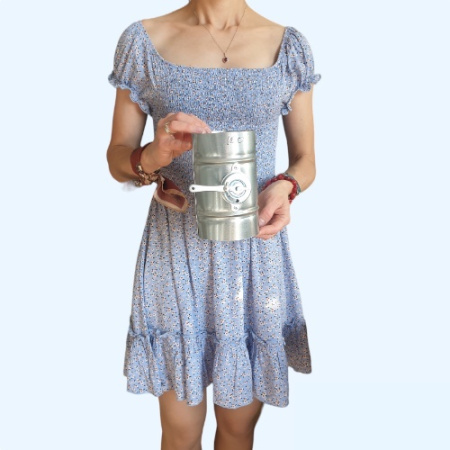 DCr 100 Вент Воздушный дроссель-клапан с ручным приводом