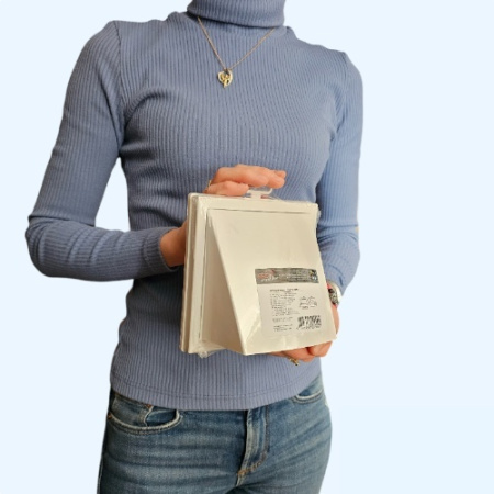 1515К10ФВ Выход стенной КФВ фланец D100 обр.клапан 150x150 ASA ERA STREETLINE