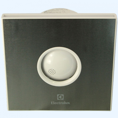 Rainbow EAFR-100T steel Electrolux (Электролюкс) Вентилятор бытовой накладной для санузлов с таймером