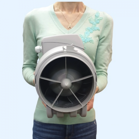 TYPHOON 125 2SP ERA PRO Вентилятор канальный D125 осевой 2 скорости