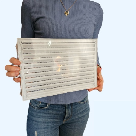 3020RZN ERA Решетка вентиляционная RZN сетка разъемная 300х200 пластик