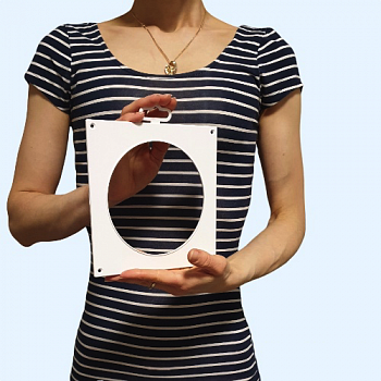 12,5НКП ERA Накладка торцевая НКП D125 170х170 пластик