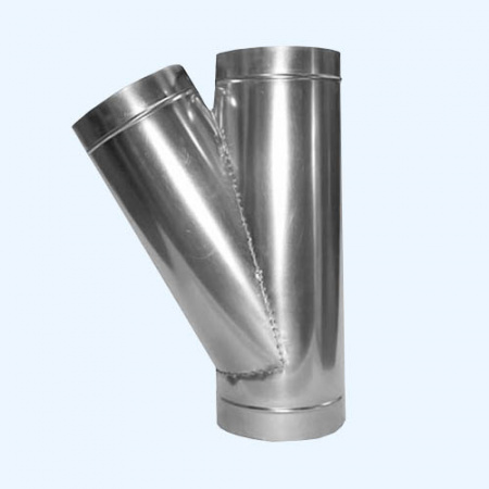 Тройник оцинкованный 45гр./80 Ц