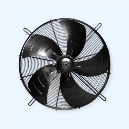 AXW 8DY910-S-G Shuft осевой приточный вентилятор на защитной решетке