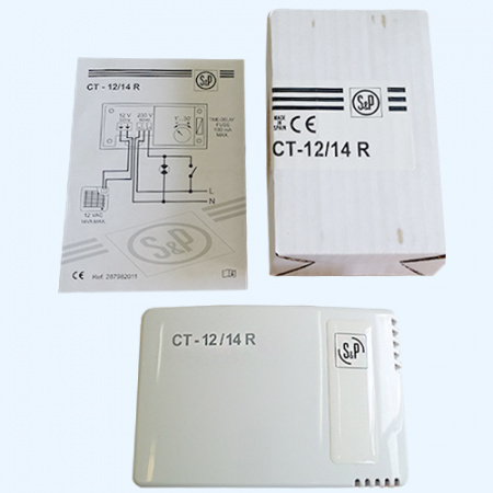 SILENT-100 CZ 12V Soler&Palau накладной бытовой вентилятор с трансформатором CT-12/14 R