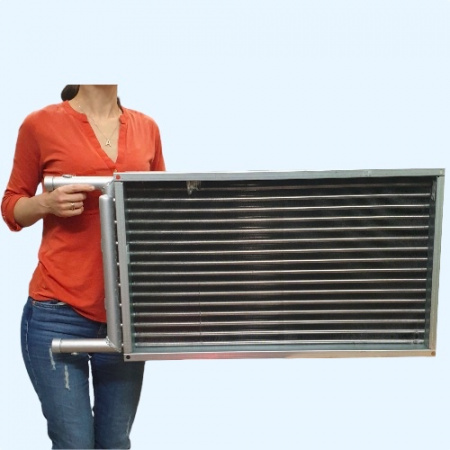 WHR 700*400-3 Shuft водяной нагреватель для прямоугольного канала