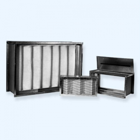 ФЛПК 500*300 Прямоугольный кассетный фильтр с фильтрующей вставкой EU4 Airone