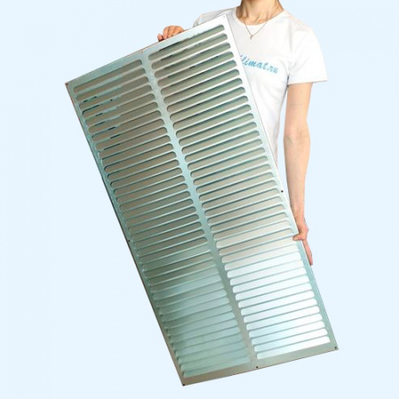 РМ 500х1000 оцинкованная Решётка вентиляционная металлическая