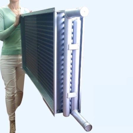 ZWS 1000*500-3 ZILON Водяной нагреватель для прямоугольного канала