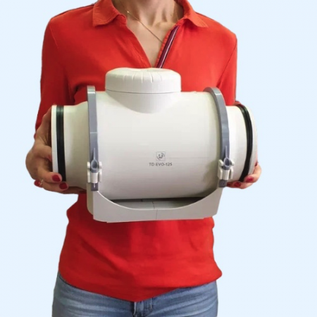 TD EVO-125 T Soler&Palau бесшумный канальный вентилятор