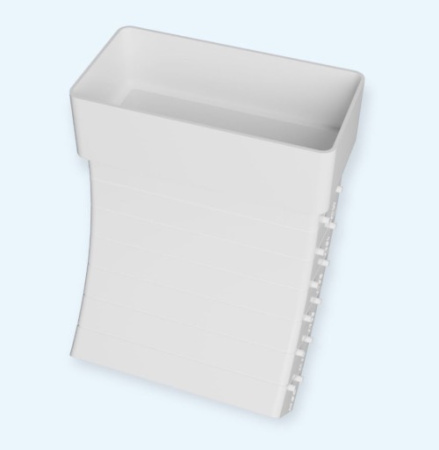 511KRPV ERA Колено KRPV 55х110 пластик