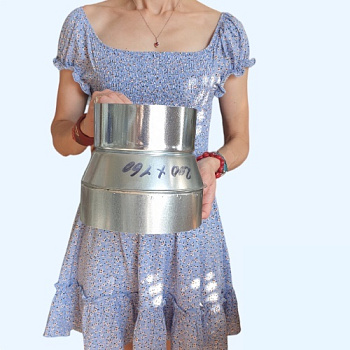 Редуктор (переход) оцинкованный 160/200 Ц