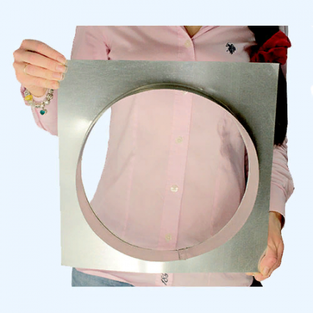 Фланец (площадка) оцинкованный 250 Ц